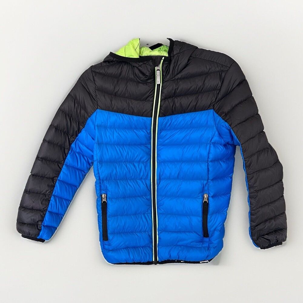GERRY Fill Power 650 Youth Boys Size  10/12 Down Jacket Hooded Snow Warm Ski